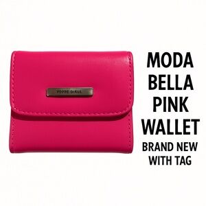 Moda Bella Bright Pink Wallet – Brand New with Tag